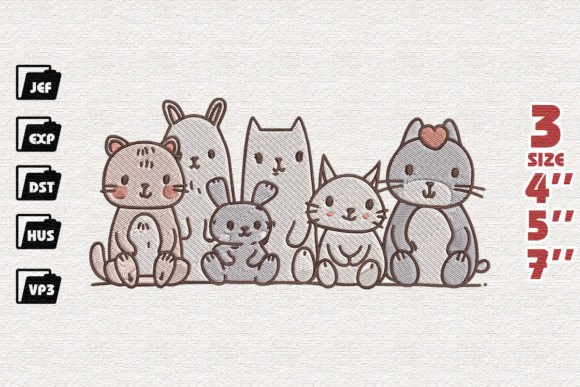 Cute Animals Family Embroidery: A Holiday Review