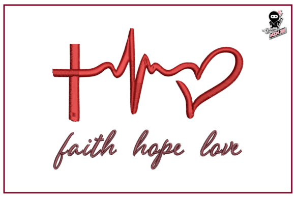 Faith Hope Love Christian Embroidery Review