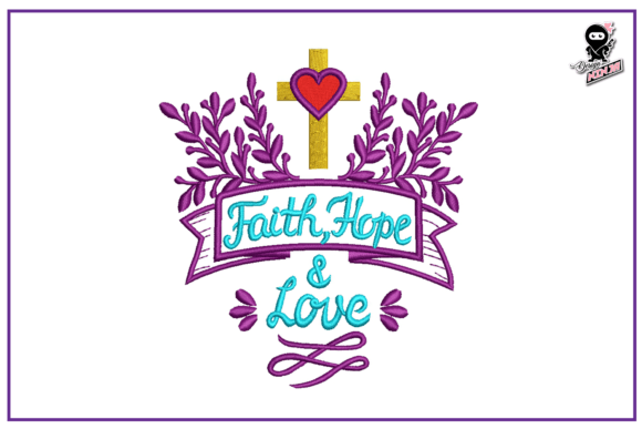Faith Hope Love Embroidery: A Designer’s Review
