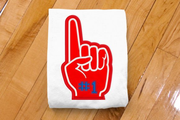Foam Finger 1 Applique Embroidery: A Designer’s Review