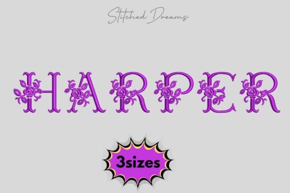 Harper Name Embroidery Design: A Designer’s Practical Review
