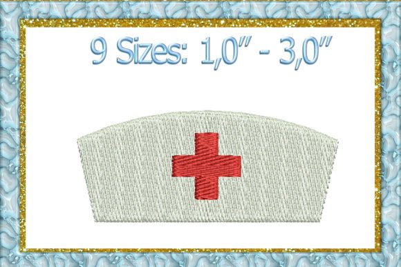 Mini Nurse Cap: A Holiday Embroidery Review