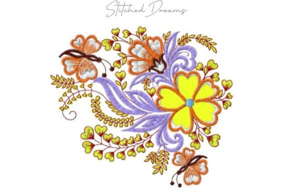 Review: Beautiful Flowers Digital Embroidery Design