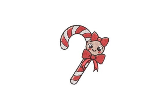 Review: Christmas Candy Cane Embroidery Design