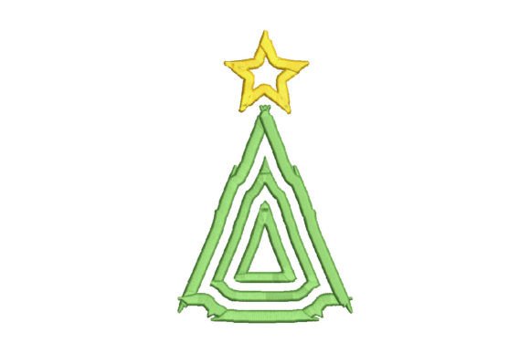 Review: Minimalist Christmas Tree Embroidery for Boutiques