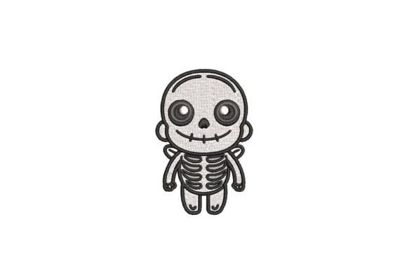 Review: Skeleton Halloween Embroidery Design for Holiday Sales