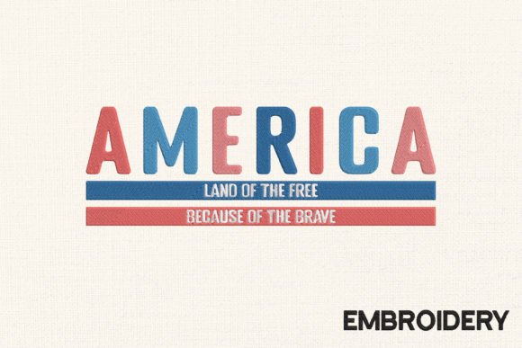 Reviewing 4th of July Embroidery America for Makers