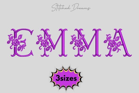 Reviewing Emma Name Embroidery Design for Boutique Sweatshirts