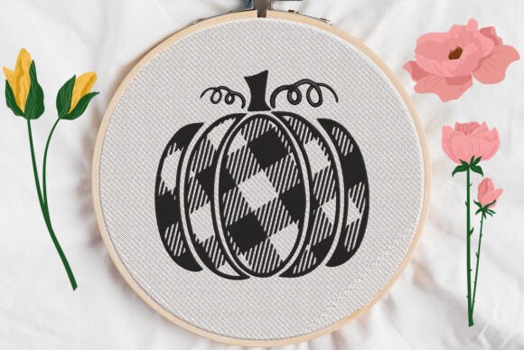 Reviewing Halloween Pumpkin Embroidery for Etsy Shops