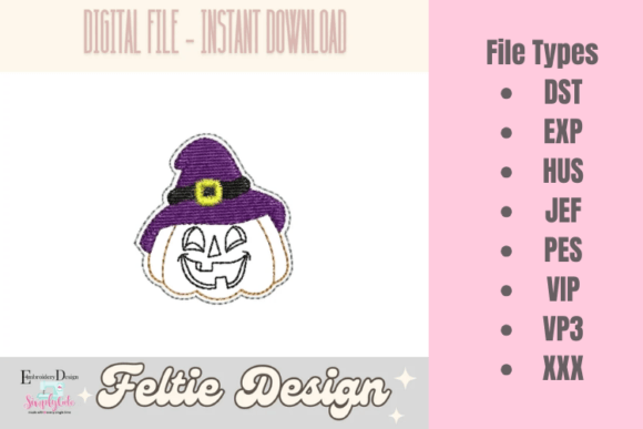 Reviewing Happy Pumpkin ITH Feltie for Craft Fair Success