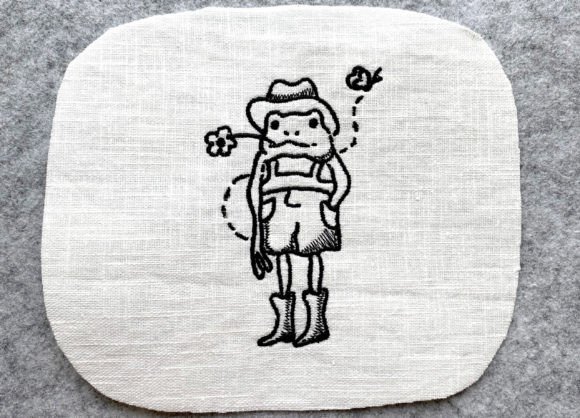Reviewing the Cute Mr Frog Machine Embroidery Design