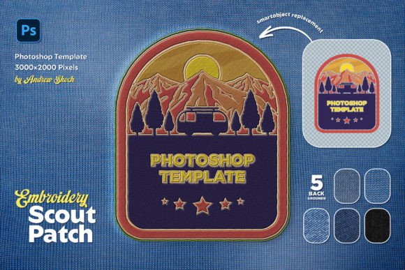 Reviewing the Embroidery Patch Mockup for Craft Fairs
