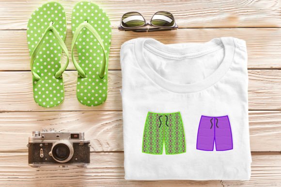 Swim Trunks Shorts Mini Embroidery Review